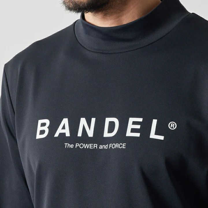 High Neck Shirt Men's Bandel Bandel 2024 Fall / Winter New Golf Wear