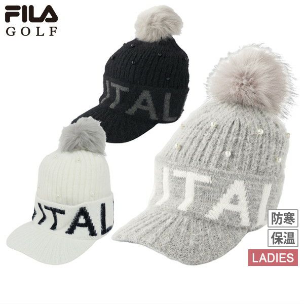 Knit Cap Ladies Filafiragolf FILA GOLF 2024 Fall / Winter New Golf