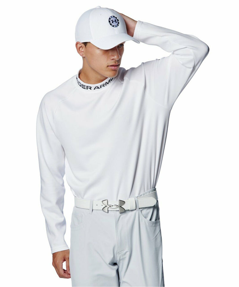 高頸襯衫男士Under Armour Golf Under Armour高爾夫日本正版2024年秋季 /冬季新高爾夫服裝