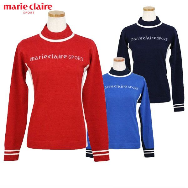 毛衣女士Mariclail Mari Claire Sport Marie Claire Sport 2024秋冬新高爾夫服裝