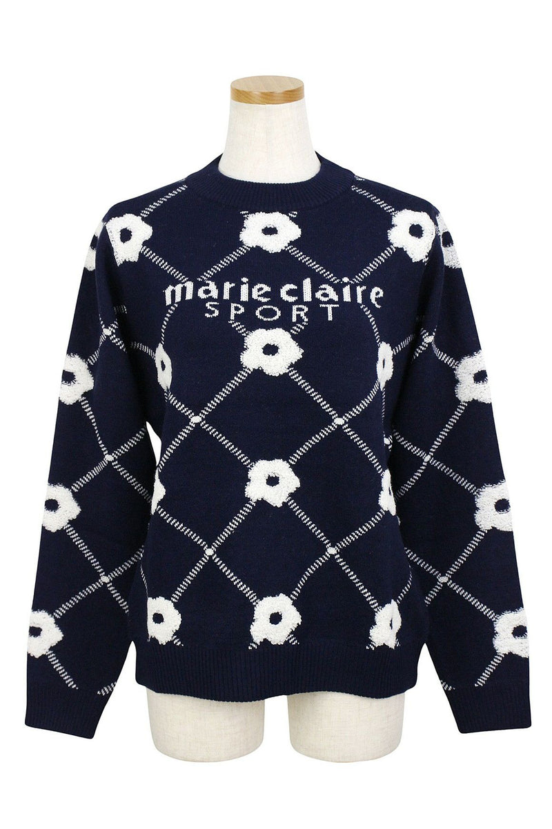 Sweater Ladies Mariclail Mari Claire Sport Marie Claire Sport 2024 Fall / Winter New Golf Wear