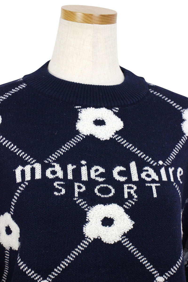 毛衣女士Mariclail Mari Claire Sport Marie Claire Sport 2024秋冬新高爾夫服裝