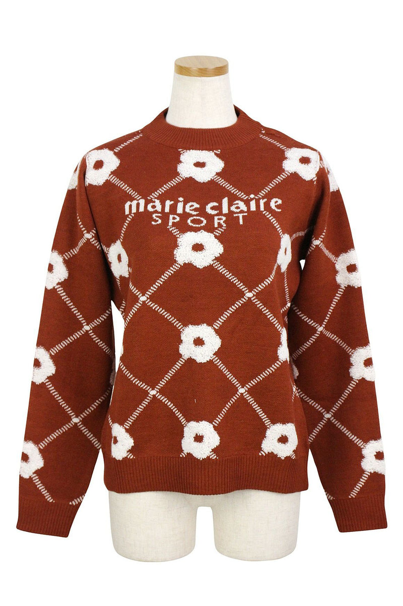 Sweater Ladies Mariclail Mari Claire Sport Marie Claire Sport 2024 Fall / Winter New Golf Wear