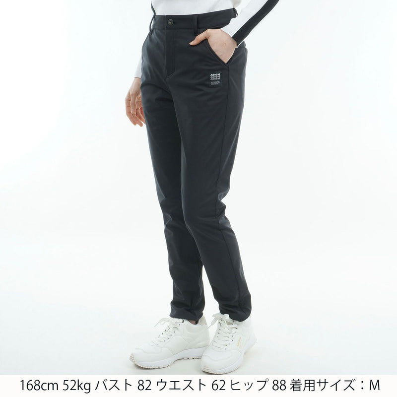 Long Pants Ladies Admiral Golf ADMIRAL GOLF Japan Genuine 2024 Fall / Winter New Golf wear