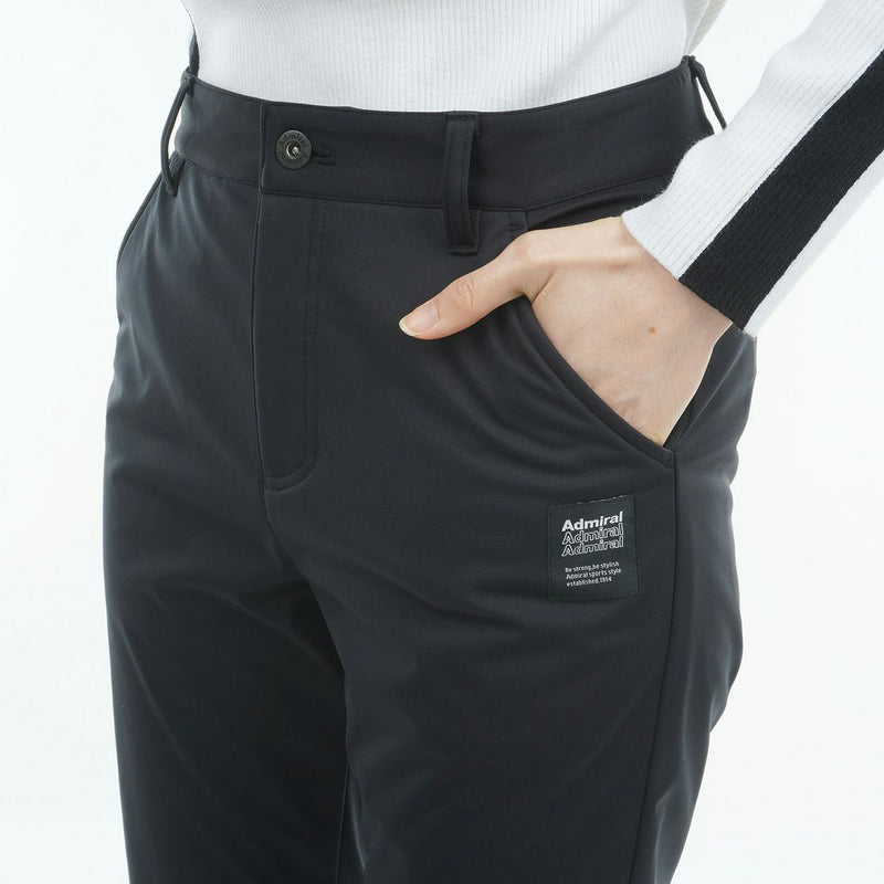 Long Pants Ladies Admiral Golf ADMIRAL GOLF Japan Genuine 2024 Fall / Winter New Golf wear