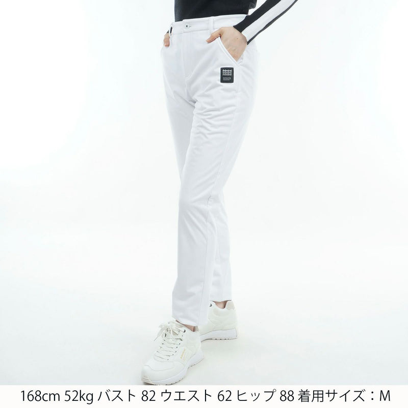 Long Pants Ladies Admiral Golf ADMIRAL GOLF Japan Genuine 2024 Fall / Winter New Golf wear