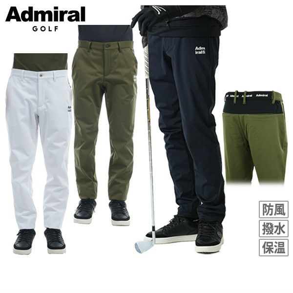 Long Pants Men's Admiral Golf ADMIRAL GOLF Japan Genuine 2024 Fall / Winter New Golf wear