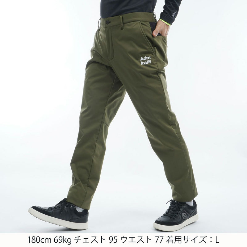 Long Pants Men's Admiral Golf ADMIRAL GOLF Japan Genuine 2024 Fall / Winter New Golf wear