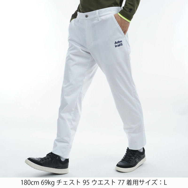 Long Pants Men's Admiral Golf ADMIRAL GOLF Japan Genuine 2024 Fall / Winter New Golf wear