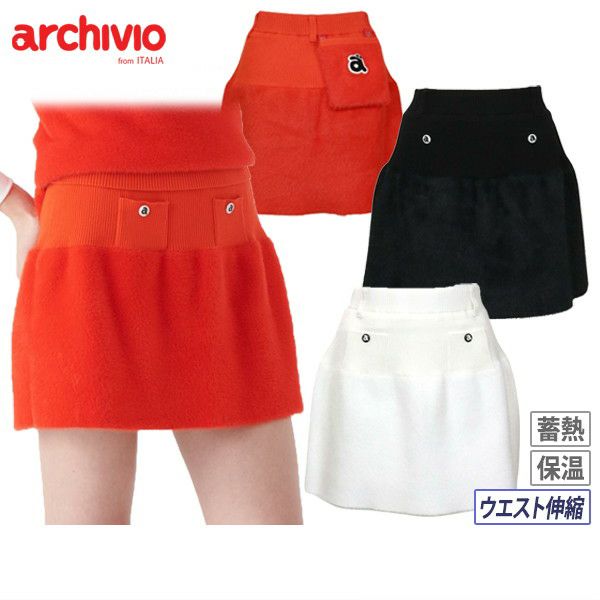 Knit Scart Ladies AlchiVio 2024 Fall / Winter New Golf Wear