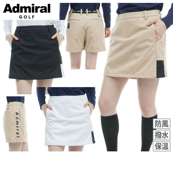 Skirt Pants Ladies Admiral Golf ADMIRAL GOLF Japan Genuine 2024 Fall / Winter New Golf Wear