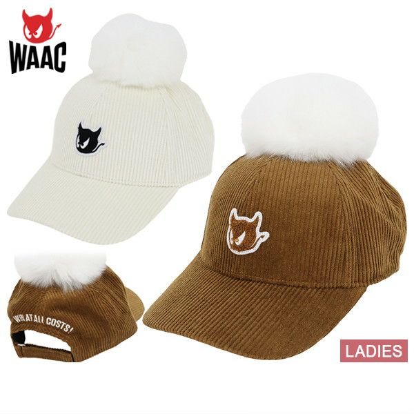 Cap Ladies Wuck WAAC Japan Genuine 2024 Fall / Winter New Golf