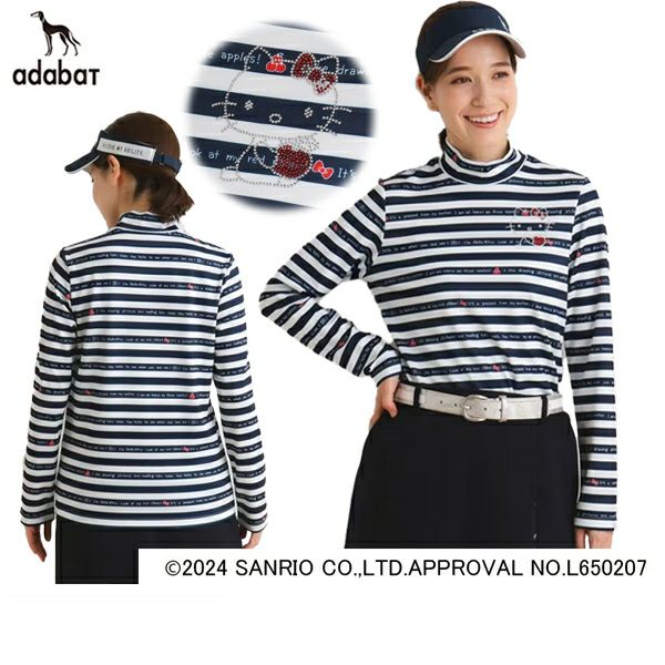 High Neck Shirt Ladies Adabat ADABATL 2024 Fall / Winter New Golf Wear