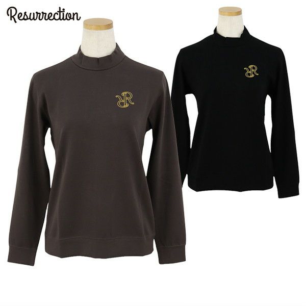 High Neck Shirt Ladies Lesarection RESURRECTION 2024 Fall / Winter New Golf Wear