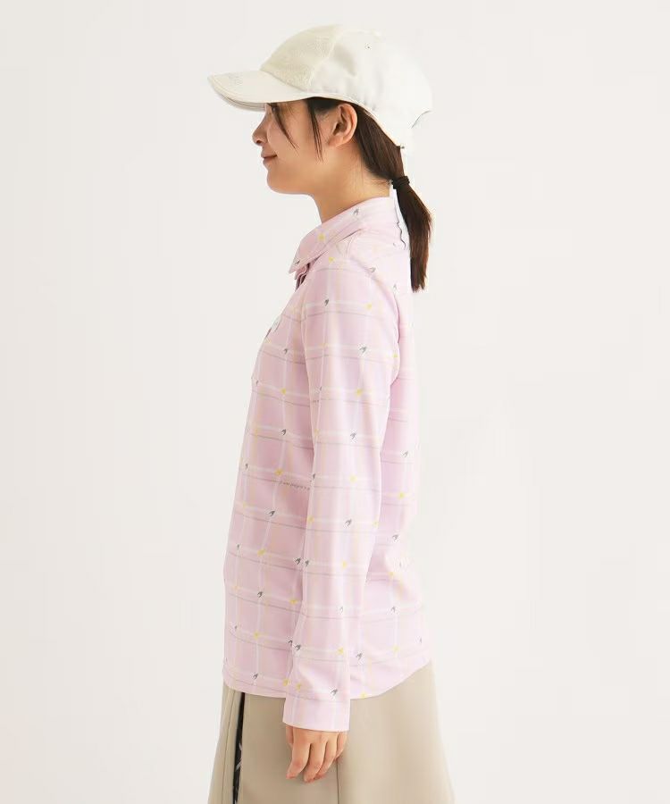 Poro Shirt Ladies Adabat Adabat 2024 Autumn / Winter New Golf Wear