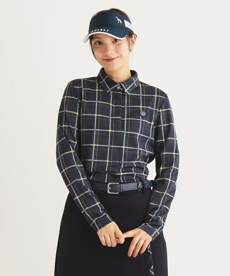 Poro Shirt Ladies Adabat Adabat 2024 Autumn / Winter New Golf Wear