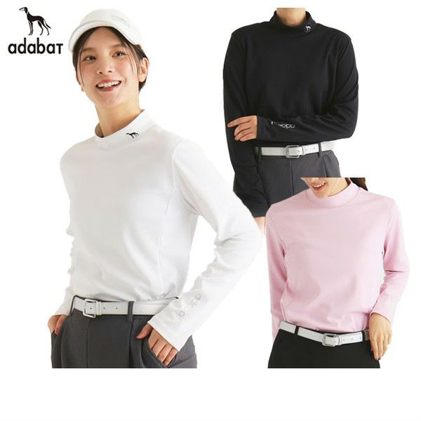 High Neck Shirt Ladies Adabat Adabat 2024 Fall / Winter Golf Wear