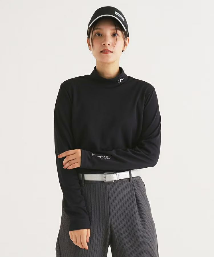 High Neck Shirt Ladies Adabat Adabat 2024 Fall / Winter Golf Wear