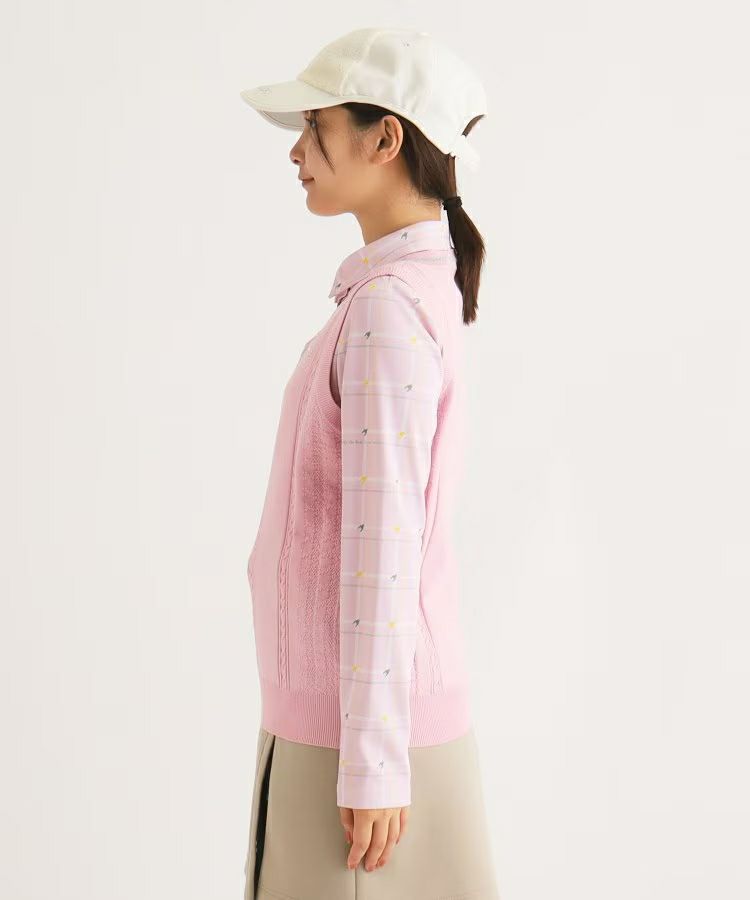 V -neckVest  Ladies Adabat ADABAT 2024 Fall / Winter New Golf Wear