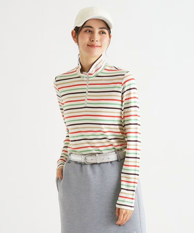 Poro Shirt Ladies Adabat Adabat 2024 Autumn / Winter New Golf Wear