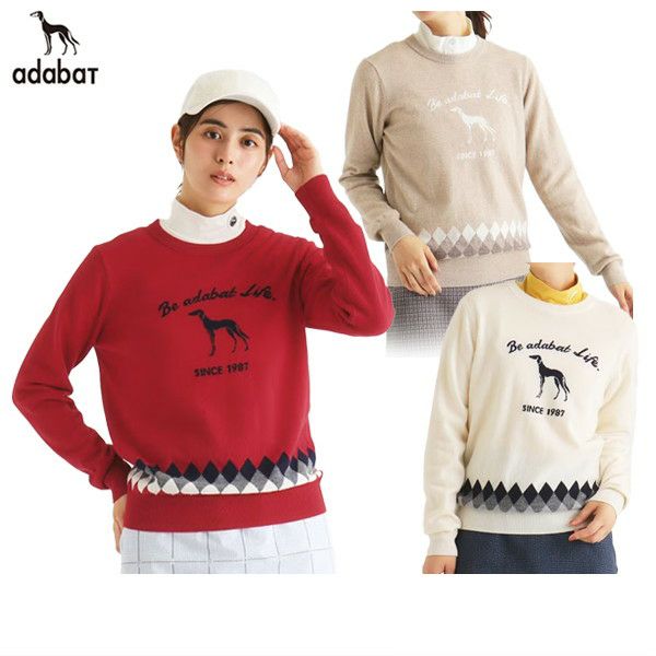 Sweater Ladies Adabat Adabat 2024 Autumn / Winter New Golf Wear