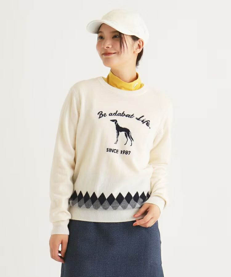 Sweater Ladies Adabat Adabat 2024 Autumn / Winter New Golf Wear