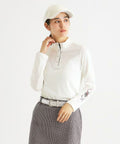 Poro Shirt Ladies Adabat Adabat 2024 Autumn / Winter New Golf Wear