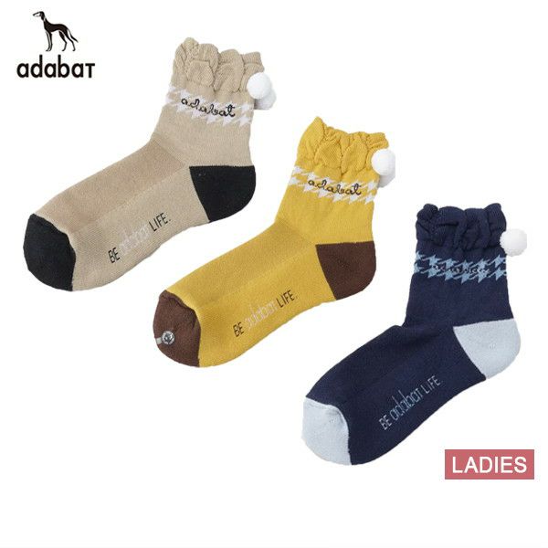 Socks Ladies Adabat Adabat 2024 Fall / Winter New Golf