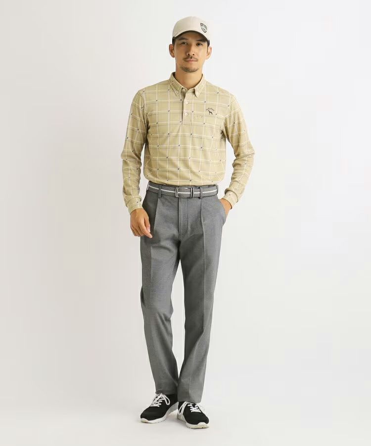 Poro Shirt Men's Adabat Adabat 2024 Autumn / Winter New Golf Wear