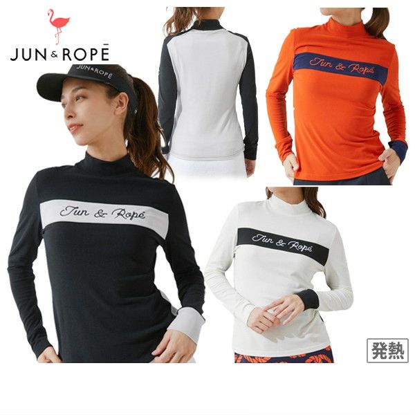 High Neck Shirt Ladies Jun & Lope Jun Andrope JUN & ROPE 2024 Fall / Winter New Golf Wear