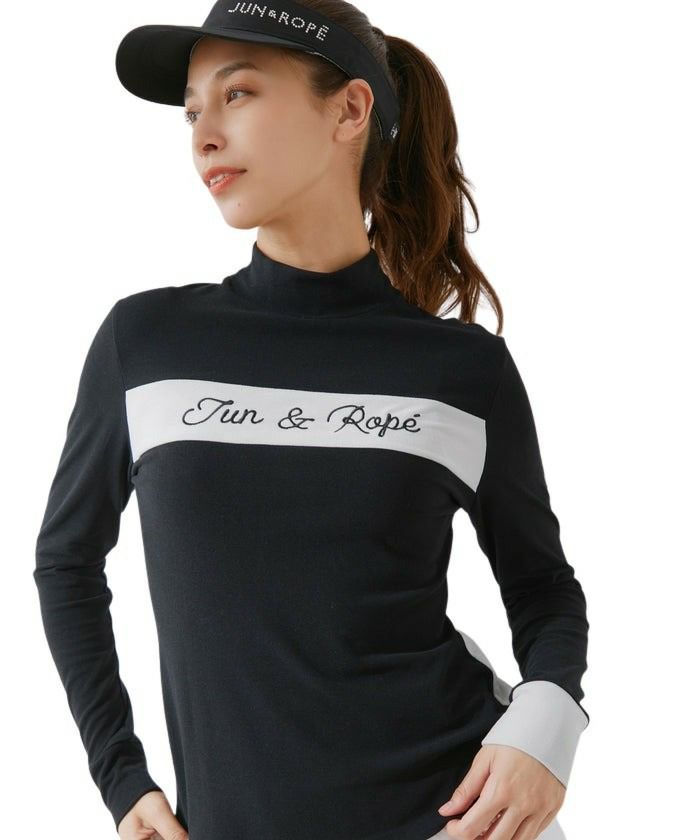 High Neck Shirt Ladies Jun & Lope Jun Andrope JUN & ROPE 2024 Fall / Winter New Golf Wear