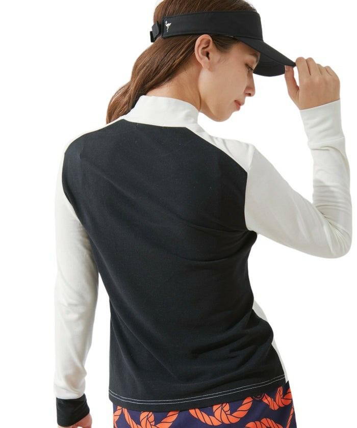 High Neck Shirt Ladies Jun & Lope Jun Andrope JUN & ROPE 2024 Fall / Winter New Golf Wear