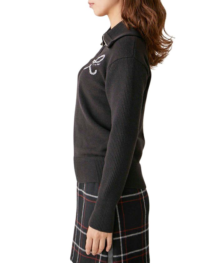 Sweater Ladies Jun & Lope Jun Andrope JUN & ROPE 2024 Fall / Winter New Golf Wear