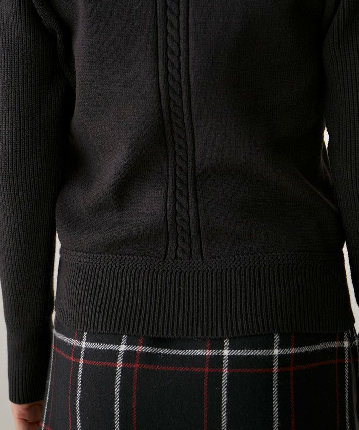 Sweater Ladies Jun & Lope Jun Andrope JUN & ROPE 2024 Fall / Winter New Golf Wear