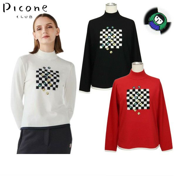 Sweater Ladies Piccone Club PICONE CLUB 2024 Fall / Winter New Golf Wear