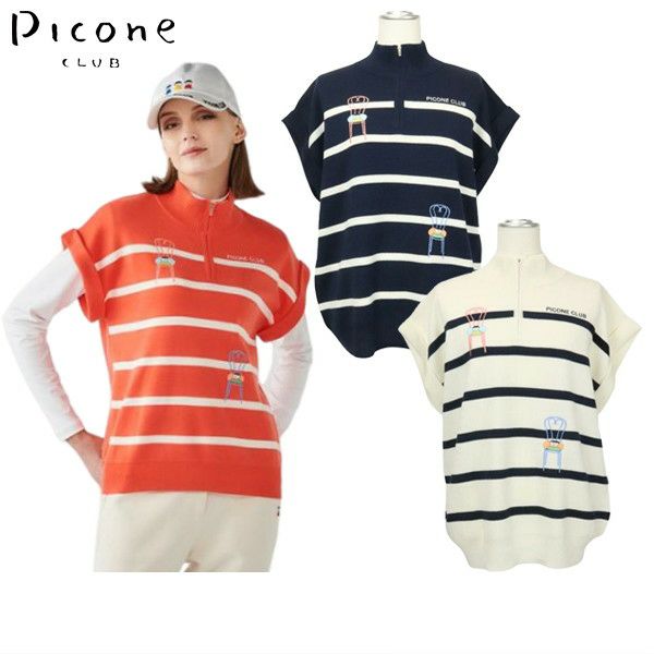 Vest  Ladies Piccone Club PICONE CLUB 2024 Fall / Winter New Golf Wear