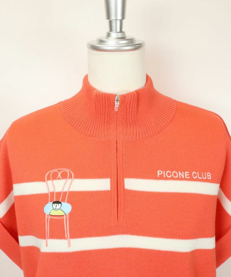 Vest  Ladies Piccone Club PICONE CLUB 2024 Fall / Winter New Golf Wear