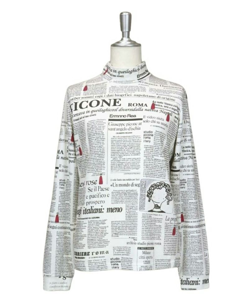 High Neck Shirt Ladies Studio Piccone Studio Picone 2024 Autumn / Winter New