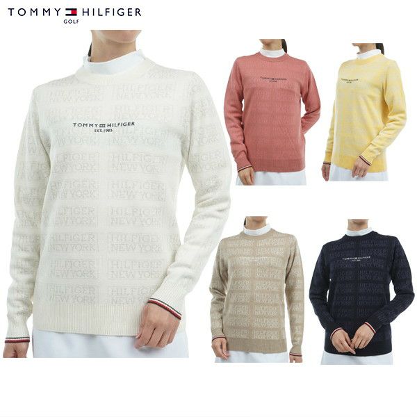 毛衣女士Tommy Hilfiger高爾夫Tommy Hilfiger Golf Japan Japan Pureine 2024秋季 /冬季高爾夫服裝