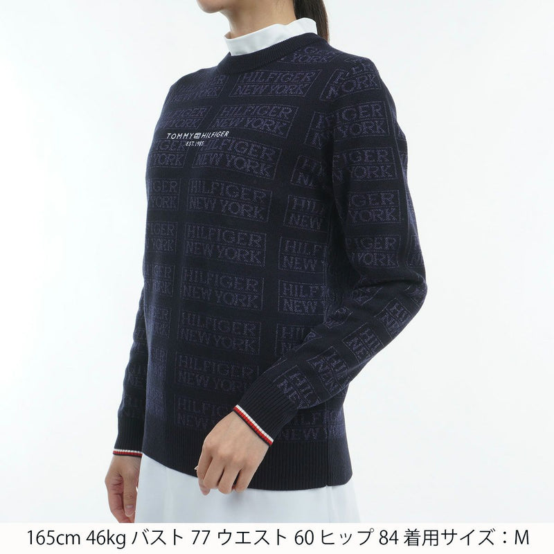 毛衣女士Tommy Hilfiger高尔夫Tommy Hilfiger Golf Japan Japan Pureine 2024秋季 /冬季高尔夫服装