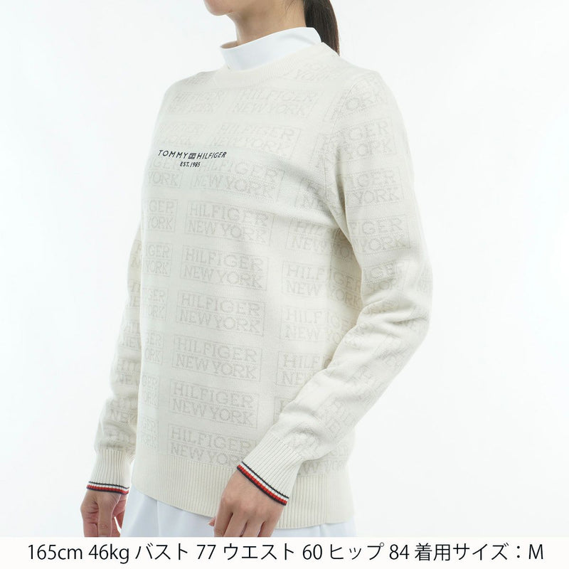 毛衣女士Tommy Hilfiger高爾夫Tommy Hilfiger Golf Japan Japan Pureine 2024秋季 /冬季高爾夫服裝