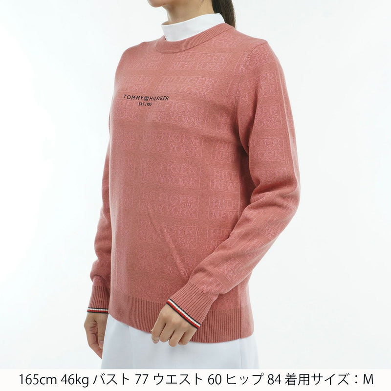 毛衣女士Tommy Hilfiger高爾夫Tommy Hilfiger Golf Japan Japan Pureine 2024秋季 /冬季高爾夫服裝