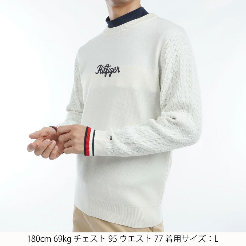 Sweater Men's Tommy Hilfiger Golf Tommy Hilfiger Golf Japan Genuine 2024 Fall / Winter Golf wear