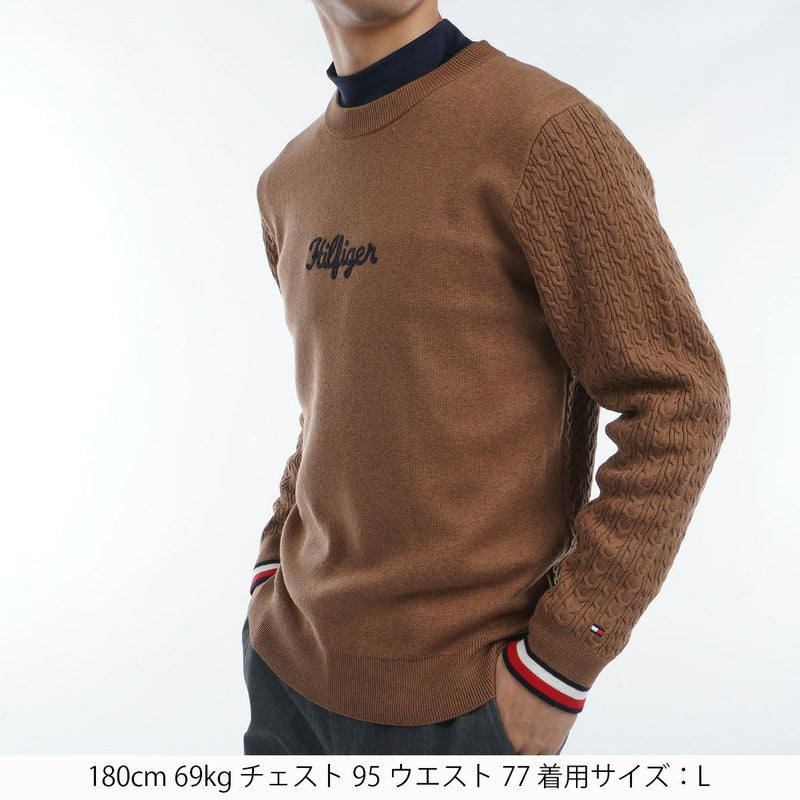 Sweater Men's Tommy Hilfiger Golf Tommy Hilfiger Golf Japan Genuine 2024 Fall / Winter Golf wear