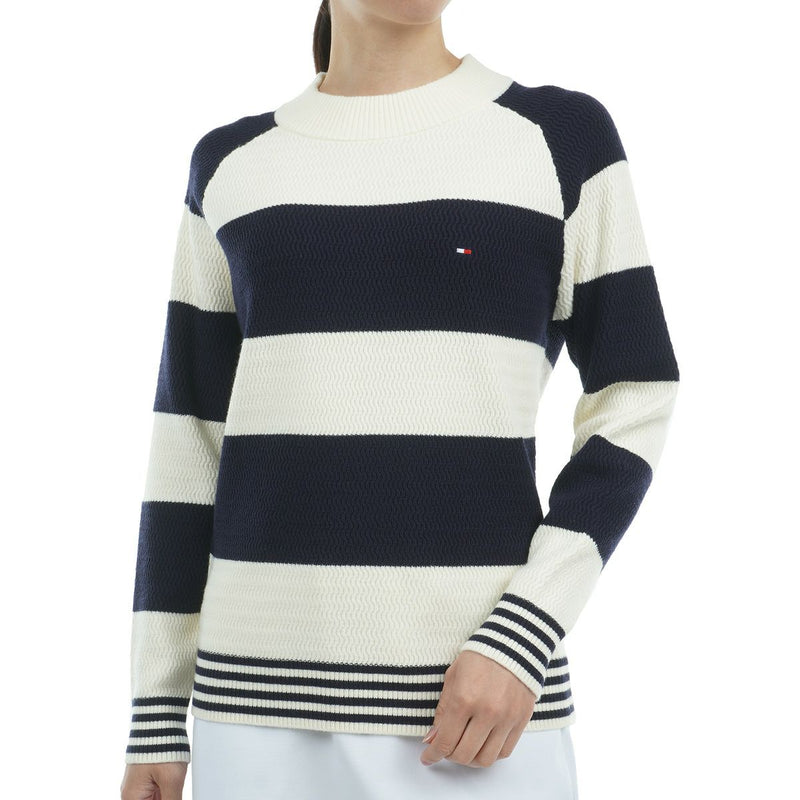 毛衣女士Tommy Hilfiger高爾夫Tommy Hilfiger Golf Japan Japan Pureine 2024秋季 /冬季高爾夫服裝