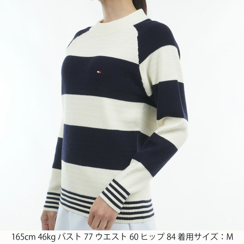 Sweater Ladies Tommy Hilfiger Golf TOMMY HILFIGER GOLF Japan Genuine 2024 Fall / Winter Golf wear