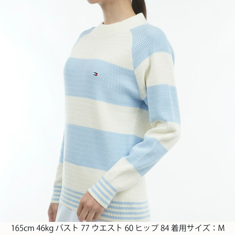 Sweater Ladies Tommy Hilfiger Golf TOMMY HILFIGER GOLF Japan Genuine 2024 Fall / Winter Golf wear