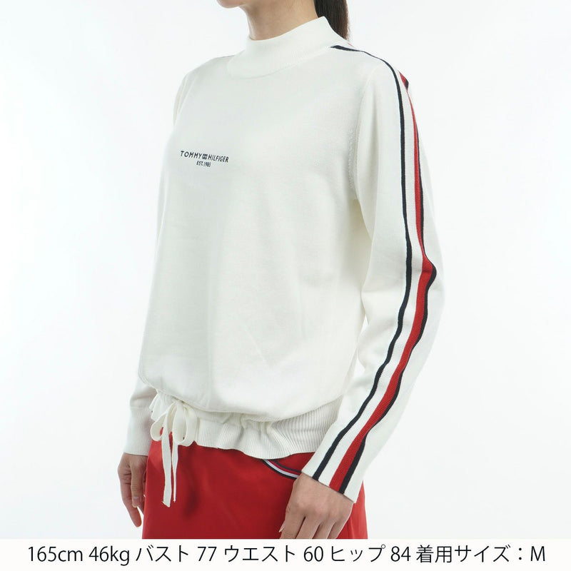 毛衣女士Tommy Hilfiger高爾夫Tommy Hilfiger Golf Japan Japan Pureine 2024秋季 /冬季高爾夫服裝