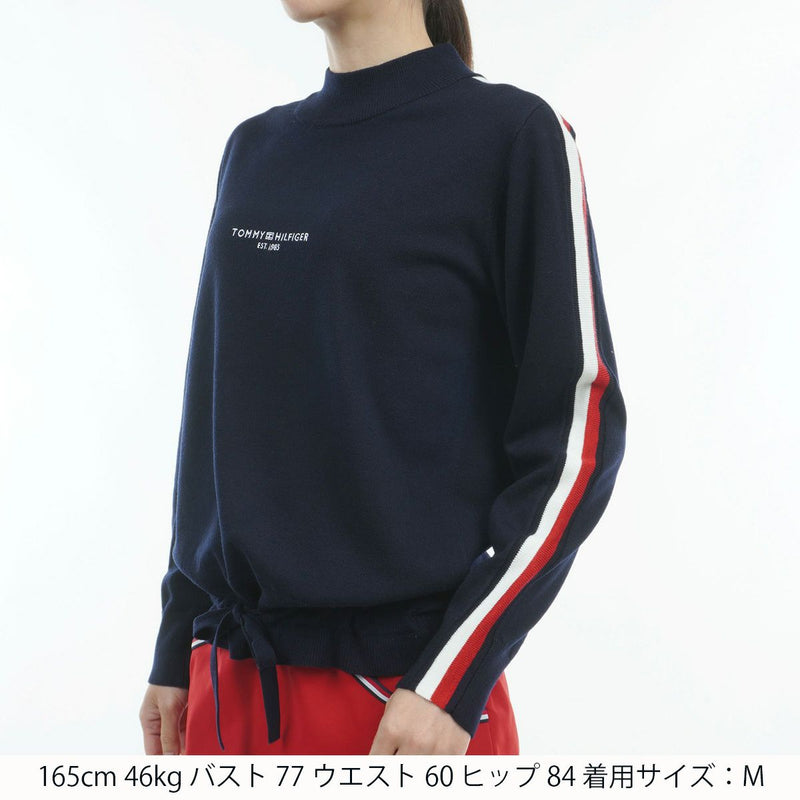 毛衣女士Tommy Hilfiger高爾夫Tommy Hilfiger Golf Japan Japan Pureine 2024秋季 /冬季高爾夫服裝