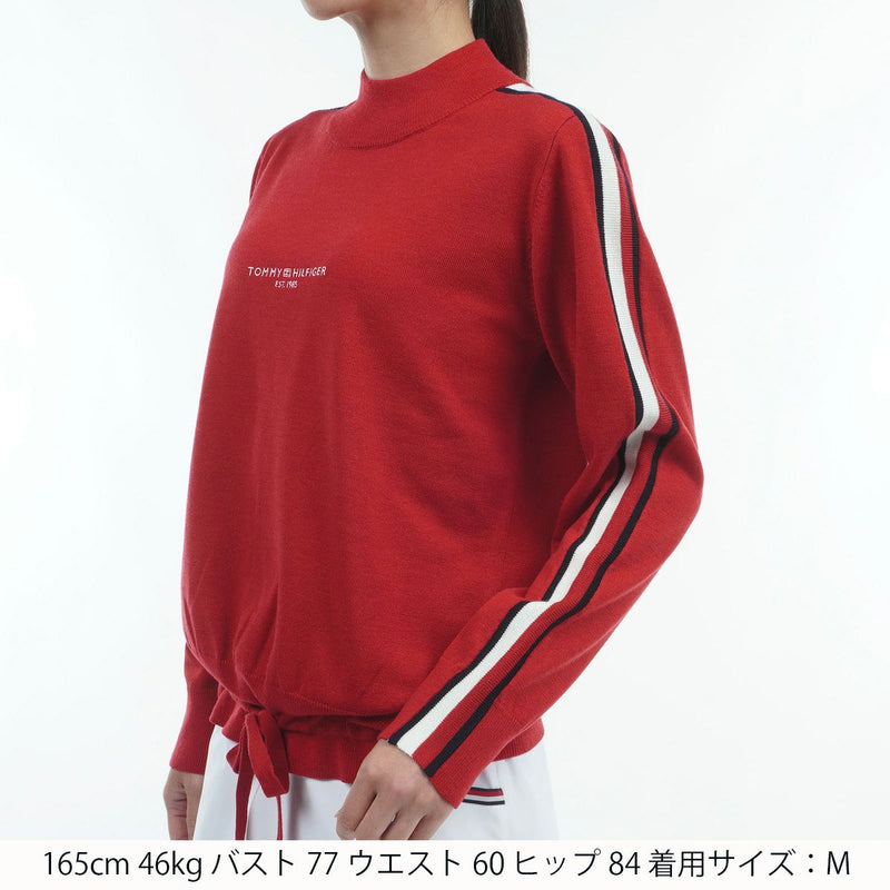 毛衣女士Tommy Hilfiger高爾夫Tommy Hilfiger Golf Japan Japan Pureine 2024秋季 /冬季高爾夫服裝